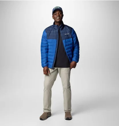 Куртка мужская Columbia Powder Lite Ii Blue WO7155-433