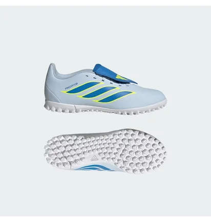 Сороконожки детские Adidas Predator Club Light Blue KI8843