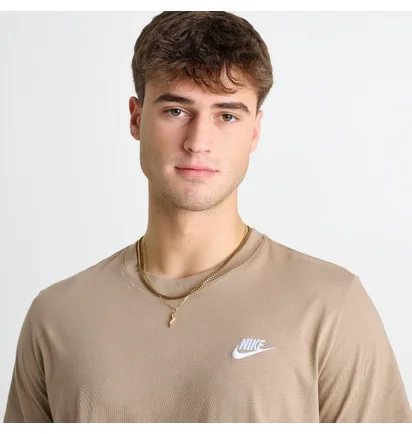 Футболка чоловіча Nike Sportswear Club T-Shirt Brown AR4997-248