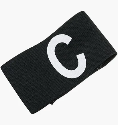 Капитанская повязка Select CaptainS Band Velcro (Senior) Black 697782-010