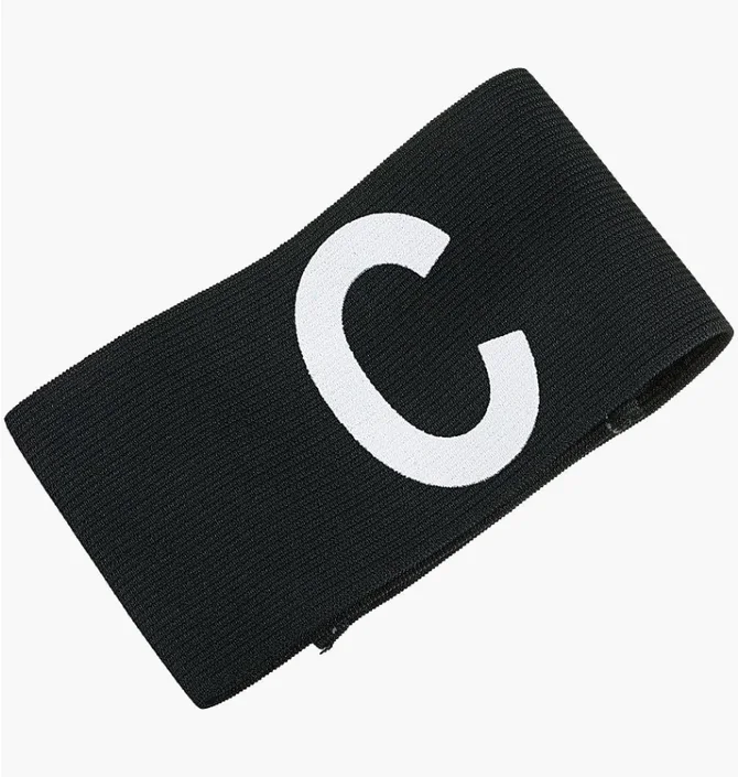 Капитанская повязка Select CaptainS Band Velcro (Senior) Black 697782-010