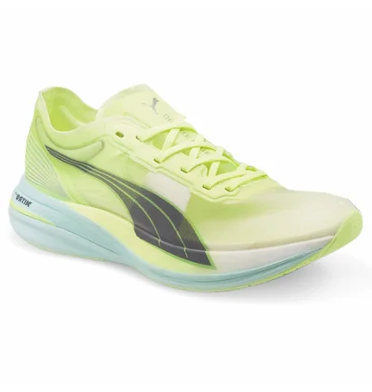 Кроссовки женские Puma Deviate Nitro Elite Racer Running Shoes Green 376444-02
