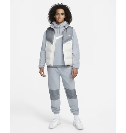 Худі чоловіче Nike Club Fleece+ MenS Winterized Pullover Hoodie Grey DQ4896-073