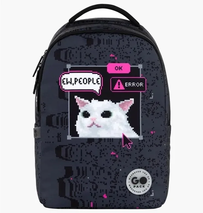 Рюкзак детский GoPack Grey GO26-135M-2