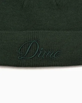 Шапка унисекс Dime Cursive Green DIMEHO2428FOR
