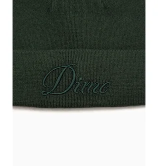 Шапка унісекс Dime Cursive Green DIMEHO2428FOR