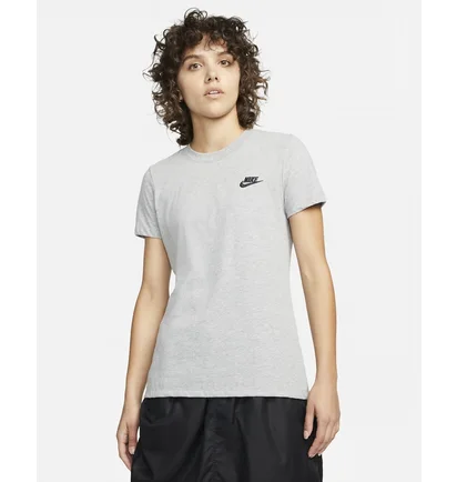 Футболка жіноча Nike Club T-Shirt Grey Dn2393-063