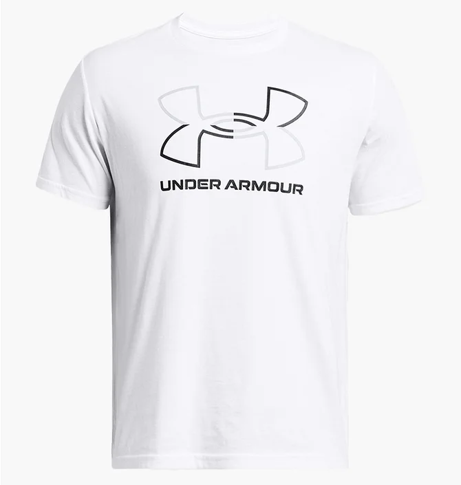 Футболка мужская Under Armour Gl Foundation Update Ss White 1382915-100