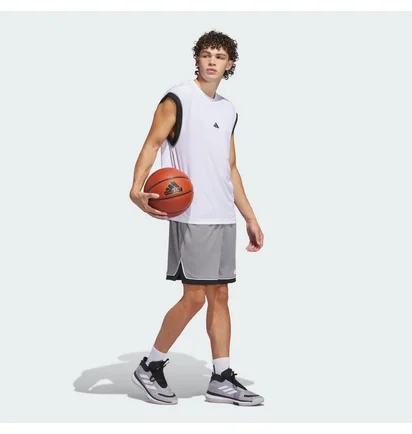 Шорты мужские Adidas Basketball Shorts 7 Inc Grey JN4730