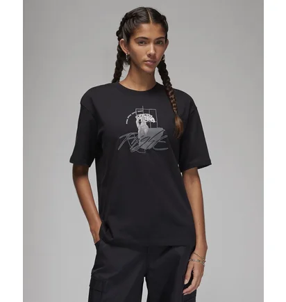 Футболка женская Air Jordan Graphic T-Shirt Black FD7244-010