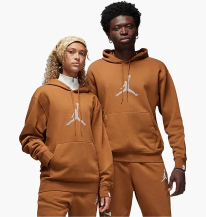 Худи унисекс Air Jordan Essentials Holiday Fleece Pullover Hoodie Brown FD7465-281