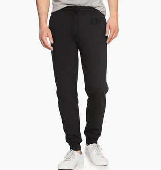 Брюки мужские Gap Logo Fleece Pants Black Moonless Night 221236101