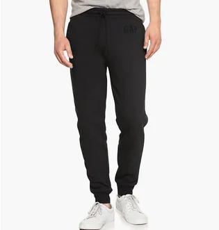Брюки мужские Gap Logo Fleece Pants Black Moonless Night 221236101