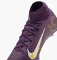Бутсы унисекс Nike Superfly 10 Academy Km Violet HJ7309-500