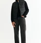 Жилетка мужская H&M Slim Fit Water-Repellent Puffer Gilet Black 1274611001