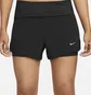 Шорты женские Nike Dri-Fit Swift WomenS Mid-Rise 3 2-In-1 Running Shorts With Pockets Black DX1029-010