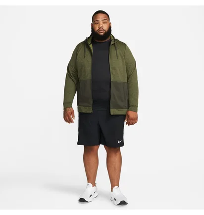 Толстовка чоловіча Nike M Nk Thrma Hd Fz Olive Cu6231-356
