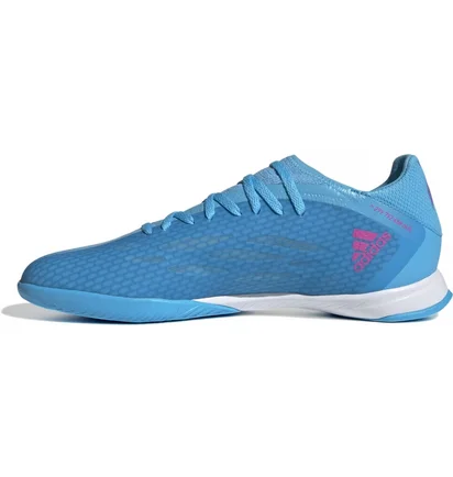 Футзалки унісекс Adidas Indoor Soccer Shoes X Speedflow.3 In Light Blue GW7489