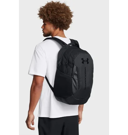 Рюкзак унисекс Under Armour Hustle 6.0 Black 1384672-003