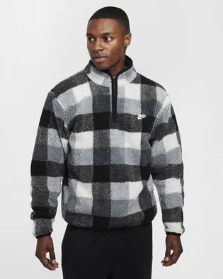 Кофта мужская Nike 1/2 Club Grey FZ0896-010