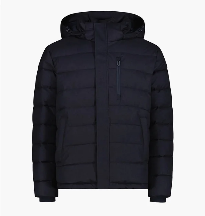 Куртка чоловіча CMP Zip Hood Sorona Aura Fl Blue 35K3767-M862