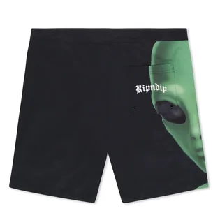 Шорты мужские RipNDip We Come In Peace Black RNDSUM24124
