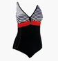 Купальник жіночий Aqua speed Maris 7286 38 Black/Red 335-19