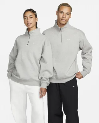 Олимпийка мужская Nike Solo Swoosh Grey Dq5209-063