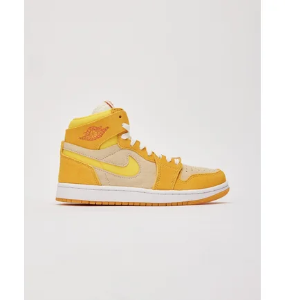 Кроссовки женские Air Jordan Air 1 High Zoom Cmft 2 Yellow/Beige FJ5743-700