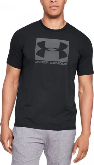 Футболка чоловіча Under Armour T-Shirt Ua Boxed Sportstyle Ss Black 1329581-001