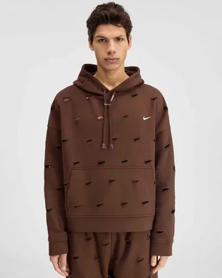 Худи унисекс Nike Rg Swoosh Hoodie X Jacquemus Brown FJ3481-259