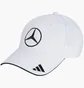Кепка унисекс Adidas Mercedes - Amg Petronas Formula One Team Driver White JW6270