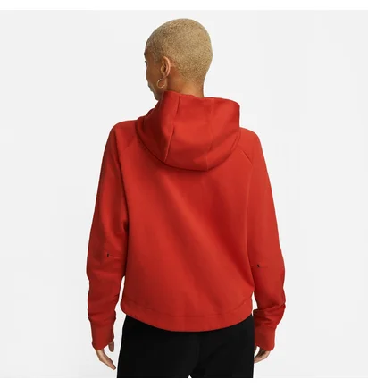 Толстовка жіноча Nike W Nsw Tch Flc Wr Essntl Fz Hdy Red Cw4298-623