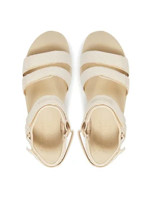 Сандали женские Skechers DLux Walker-Going-Out Vibes Beige 119828-NAT