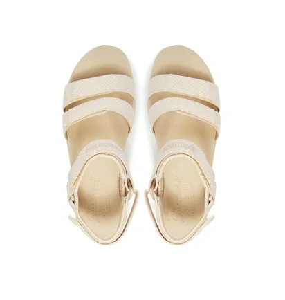 Сандали женские Skechers DLux Walker-Going-Out Vibes Beige 119828-NAT
