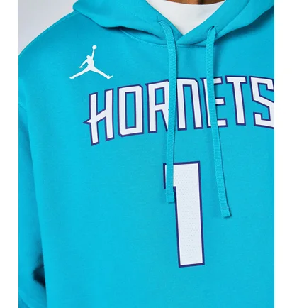 Худи мужское Air Jordan Charlotte Hornets Club Light Blue FB4791-415