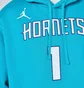 Худи мужское Air Jordan Charlotte Hornets Club Light Blue FB4791-415