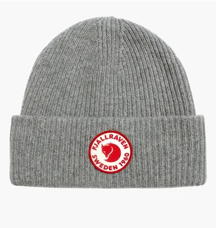 Шапка унисекс Fjallraven 1960 Logo Grey 78142.020