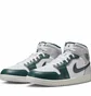 Кросівки чоловічі Air Jordan 1 Mid Se White/Green FQ7720-103