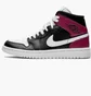Кроссовки женские Air Jordan Wmns 1 Mid Black BQ6472-016