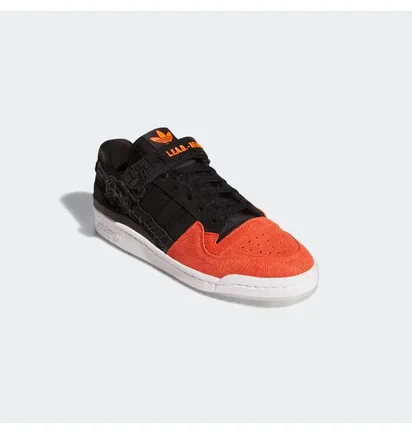 Кросівки чоловічі Adidas Forum Low Atlanta Black/Orange Gz6604