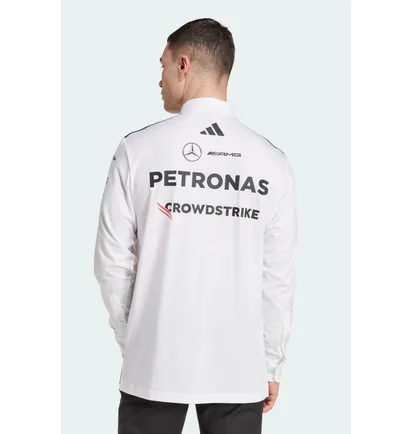 Поло чоловіче Adidas Mercedes - Amg Petronas Formula One Team White JX0757
