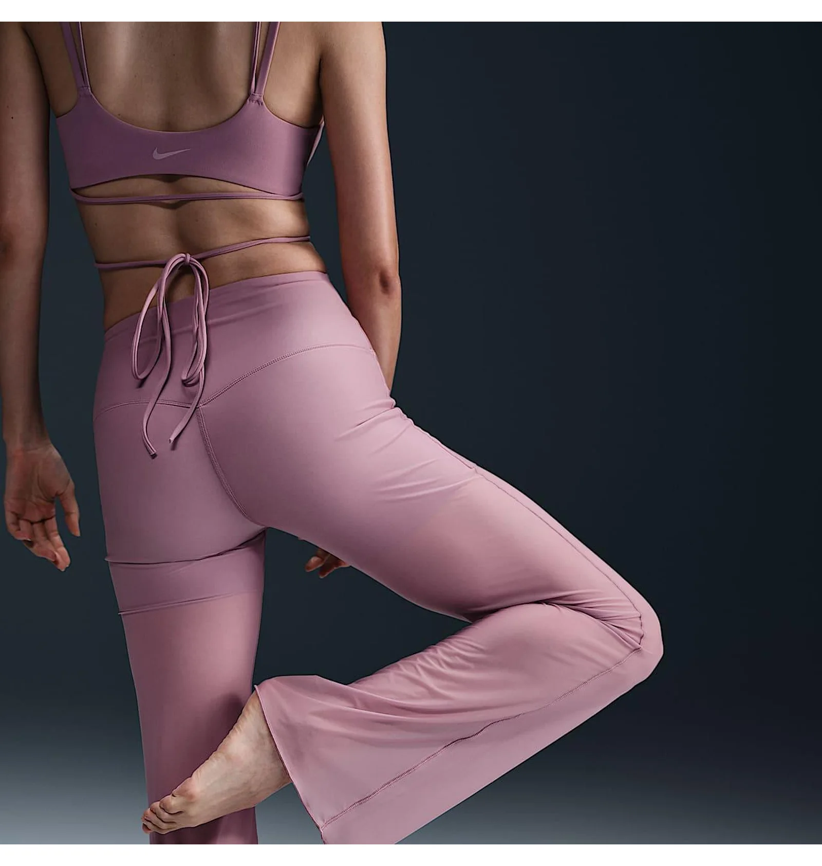 ᐉ Штаны женские Nike Df Zenvy Hr Sheer Pant Pink FV7894-523