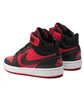Кросівки дитячі Nike Court Borough Mid 2 Black/Red CD7782-602