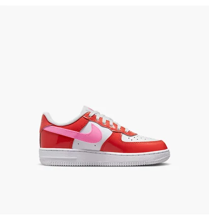 Кроссовки детские Nike Air Force 1 Lv8 1 (Ps) White/Red FD1032-600