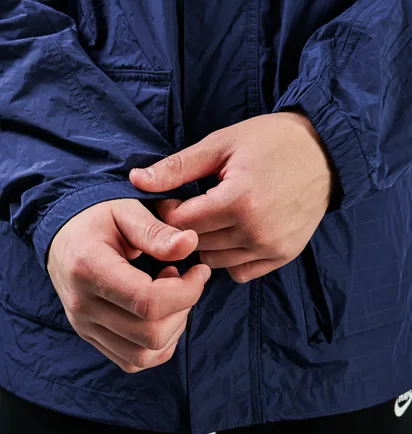 Куртка чоловіча Nike Club Bandon Jkt Blue FN3108-410