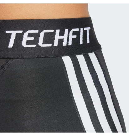 Шорты мужские Adidas Techfit Compression Training 3-Stripes Short Black IN5589