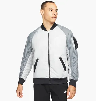 Куртка мужская Nike Down Filled Reversible Bomber Jacket White/Grey DM6811-077