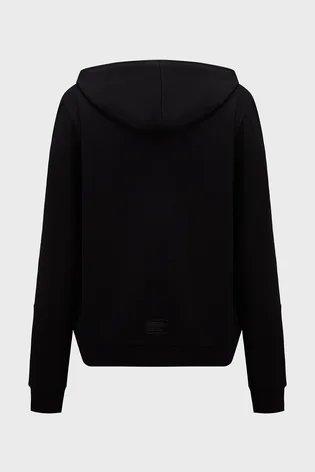 Толстовка чоловіча Arena Brushed Hooded F/Z Jacket Black 007686-500