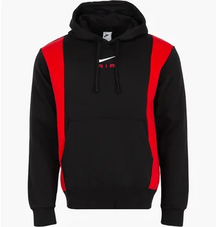 Худи мужское Nike Air Po Hoody Black/Red FV0167-012
